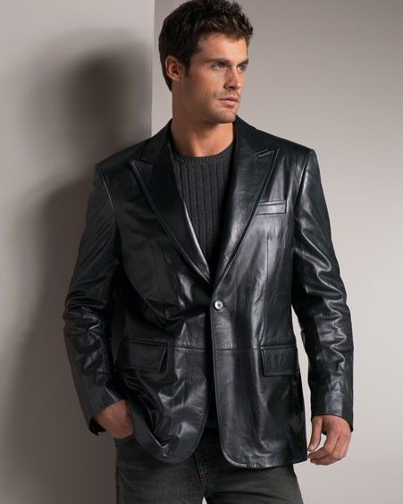 Black Leather Blazer - A Fashion-Savvy Look