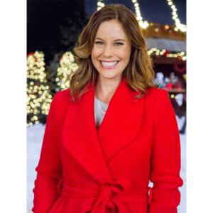 Allie Shaw Christmas in Evergreen Red Coat