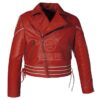 Freddie Mercury Red Leather Jacket