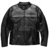 Harley Davidson Black Biker Leather Jacket