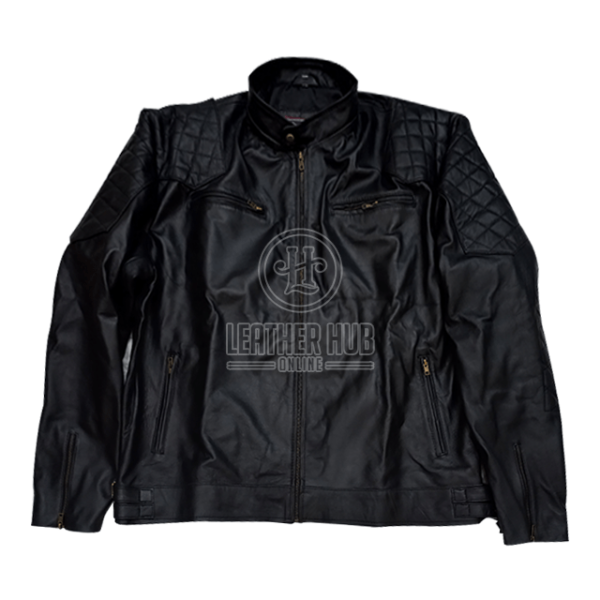 LHO Revit Black Leather Jacket