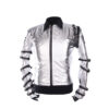 Punk MJ Michael Jackson Classic BAD Tour Silver Jacket Outerwear