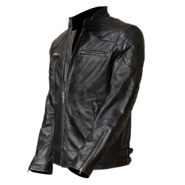 LHO Revit Black Leather Jacket