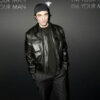 Robert Pattinson Men's Fashion Show Leather Jacket