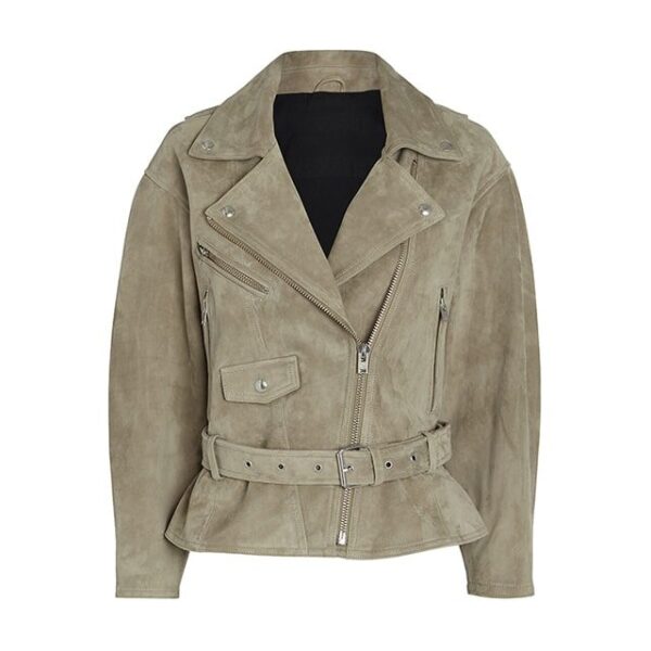 Women's Leather Suede Jacket