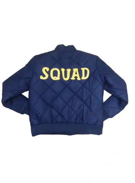 Chicago Fire Kelly Taylor Kinney quilted jacket back