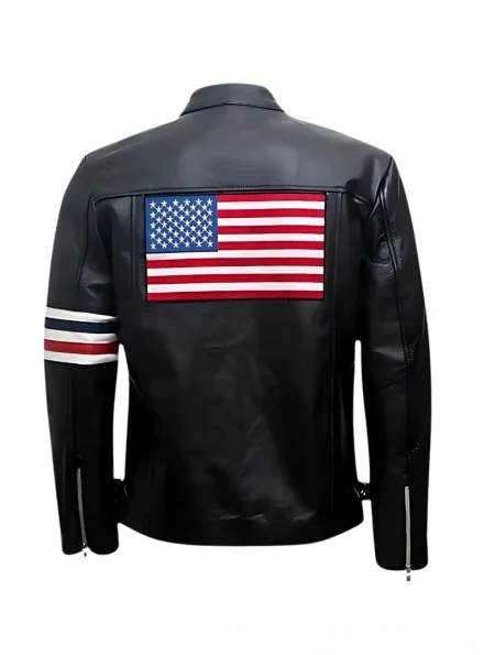 Wyatt’s Easy Rider leather jacket back
