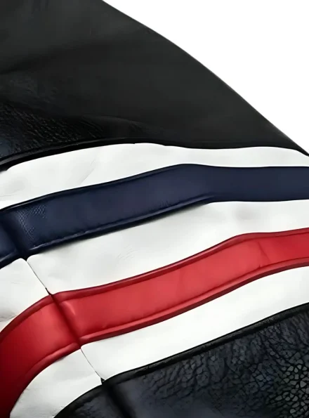 Wyatt’s Easy Rider leather jacket sleeves