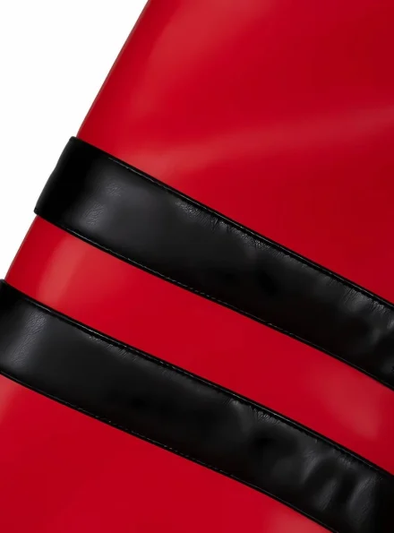 Ben 10 Alien Force Albedo red leather jacket stripe