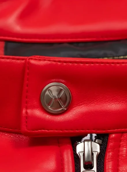 Ben 10 Alien Force Albedo red leather jacket waist