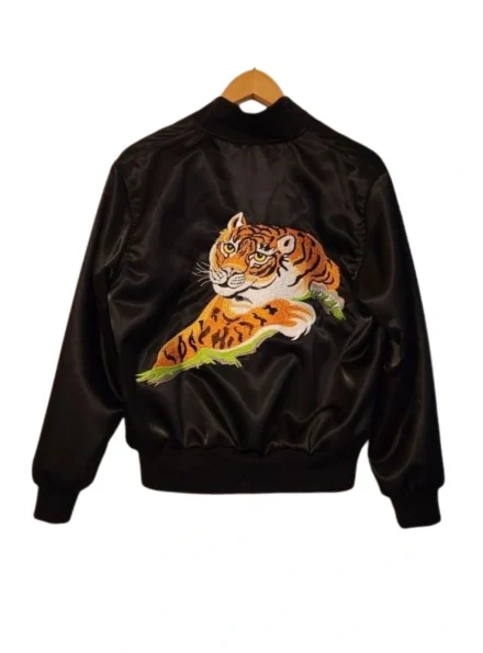 Rocky II Sylvester Stallone Rocky Balboa tiger jacket backside