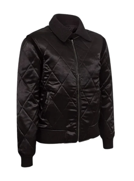 Ryan Gosling Drive scorpion bomber jacket black front