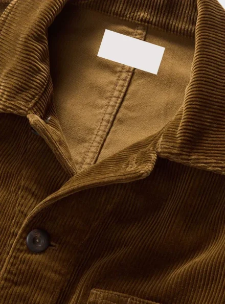 Wednesday Tyler brown Corduroy jacket shirt style
