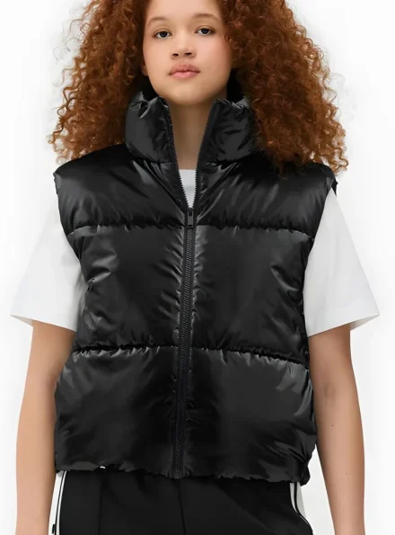 Wednesday quilted puffer vest