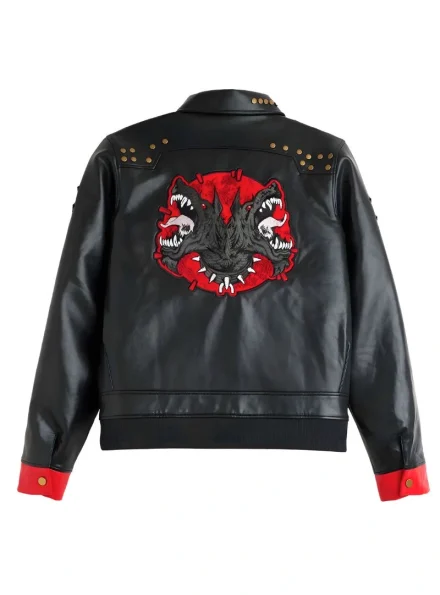 black pit fighter Arcane Cagefighter VI jacket back