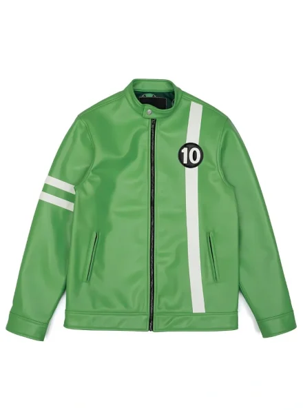 boys iconic Alien Swarm Ben 10 green jacket