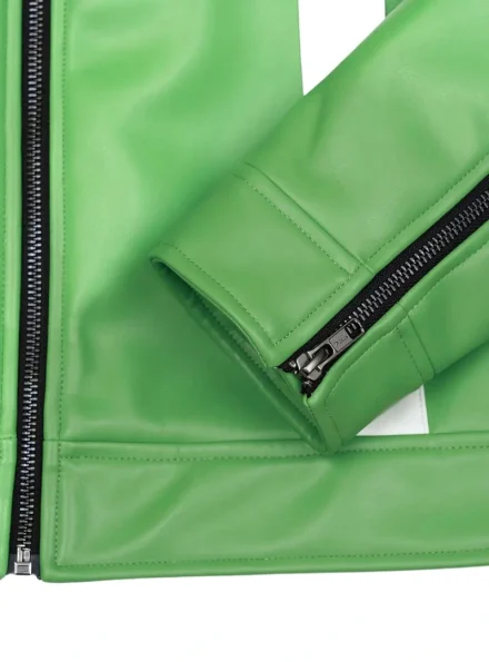 boys iconic Alien Swarm Ben 10 green jacket sleeve