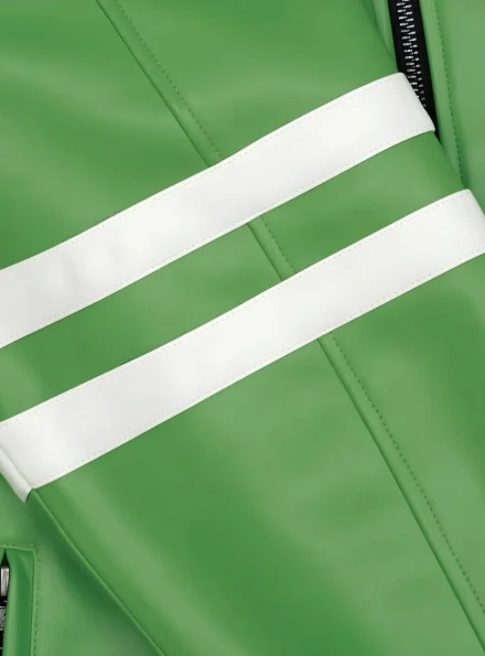 boys iconic Alien Swarm Ben 10 green jacket stripe