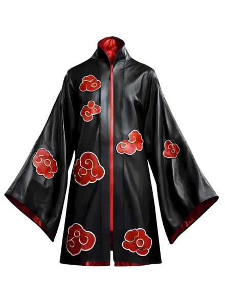 red clouds cosplay Kimono Naruto Akatsuki robe