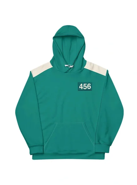 unisex tracksuit Squid Game green hoodie cosplay hoodie