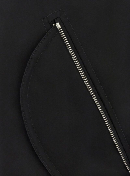 Men’s Casual Zip-Up Bomber Jacket BLACK