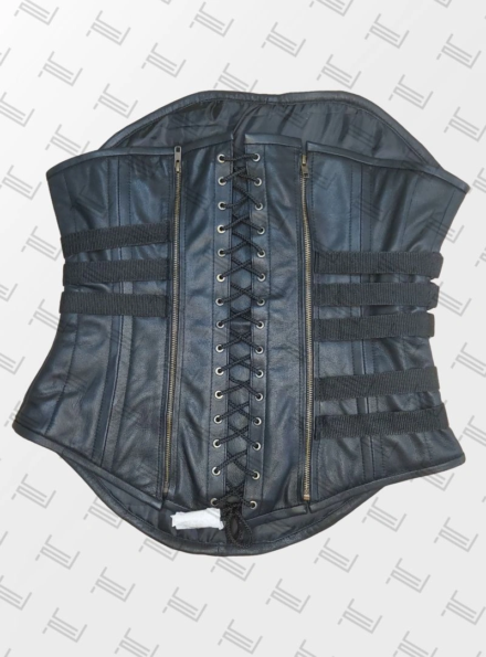 Selene Underworld costume corset backside Selene Underworld costume corset backside