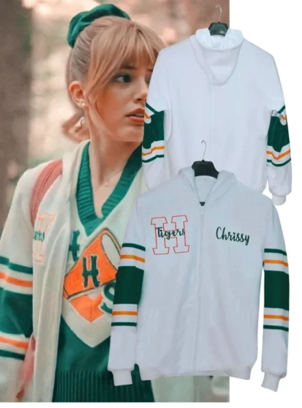 Stranger Things Chrissy White Hoodie