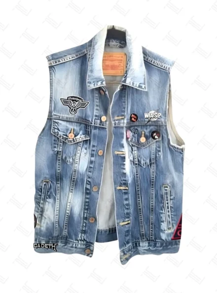 Stranger Things S04 Eddie Munson Denim Vest