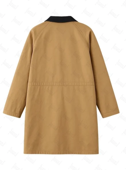 Stranger Things S05 Dustin Henderson Brown Coat Back