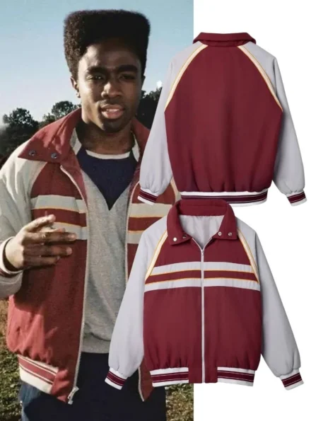 Stranger Things S05 Lucas Sinclair Varsity Jacket