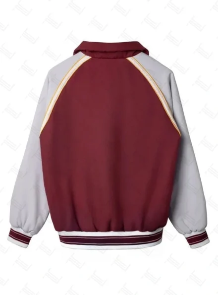 Stranger Things S05 Lucas Sinclair Varsity Jacket Back