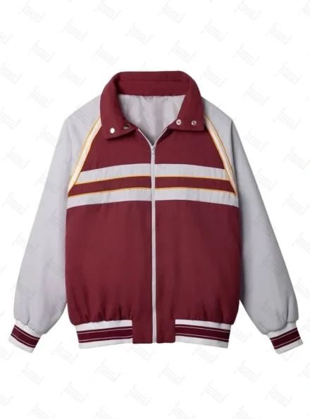 Stranger Things S05 Lucas Sinclair Varsity Jacket Front