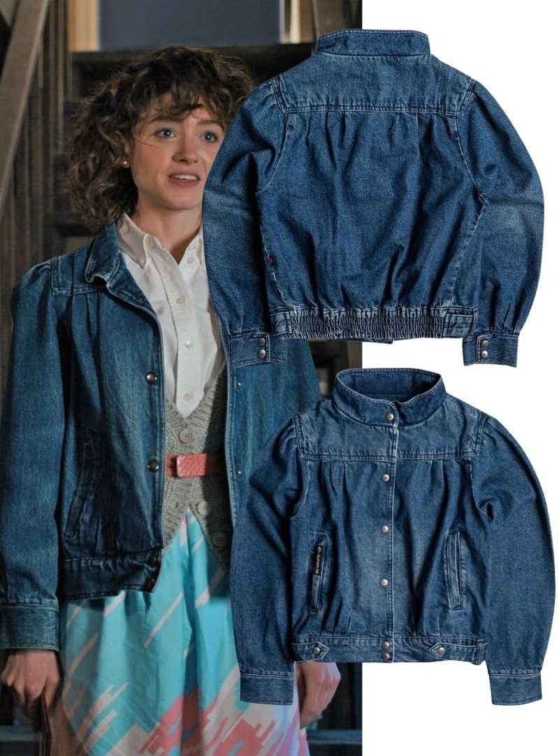 Stranger Things S4 Nancy Wheeler Denim Jacket Stranger Things S4 Nancy Wheeler Denim Jacket