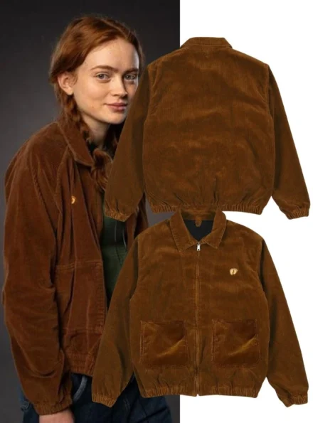 Stranger Things Season 4 Mayfield Max Brown Corduroy Jacket